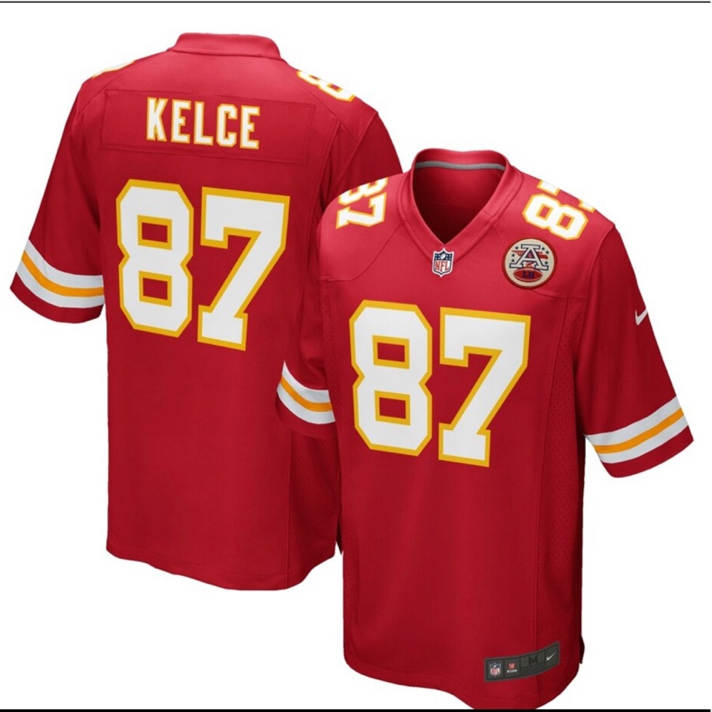 Chiefs Travis Kelce Nike Jersey